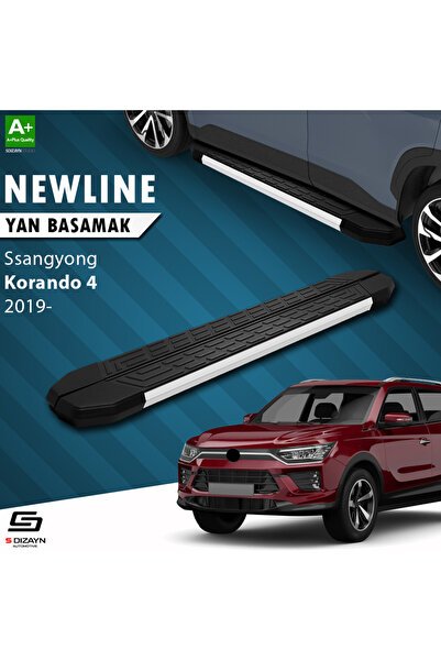 1_org_zoom-3065.jpg SsangYong Korando NewLine Alüminyum Araca Özel Yan Basamak 183 cm 2019 ve Üzeri - Görsel 1