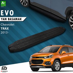 Chevrolet Trax Evo Siyah Araca Özel Yan Basamak 163 cm 2013-2022