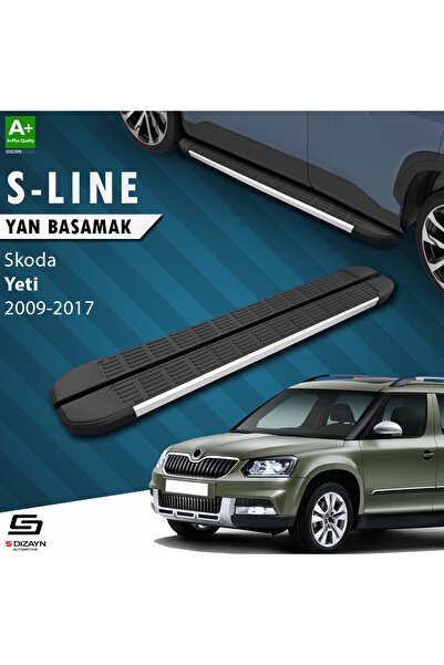 1_org_zoom-3081.jpg S-Dizayn Skoda Yeti S-line Alüminyum Araca Özel Yan Basamak 173 cm 2009-2017 - Görsel 1