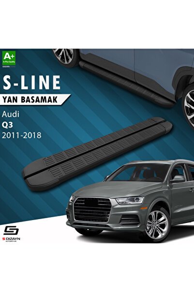 1_org_zoom-3082.jpg Audi Q3 8U S-Line Siyah Araca Özel Yan Basamak 173 cm 2011-2018 - Görsel 1