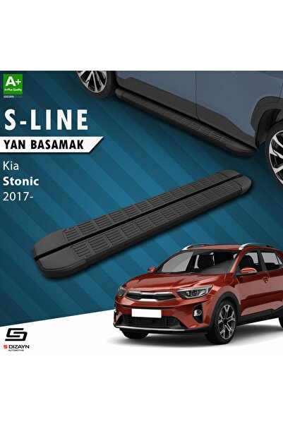 1_org_zoom-3090.jpg Kia Stonic S-Line Siyah Araca Özel Yan Basamak 173 cm 2017 ve Üzeri - Görsel 1