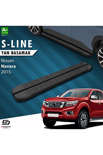 1_org_zoom-3094.jpg Nissan Navara 3 S-Line Siyah Araca Özel Yan Basamak 203 cm 2015 ve Üzeri - Görsel 1