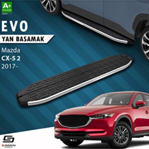 Mazda CX-5 2 Evo Krom Araca Özel Yan Basamak 183 cm 2017 ve Üzeri