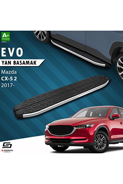 1_org_zoom-3103.jpg Mazda CX-5 2 Evo Krom Araca Özel Yan Basamak 183 cm 2017 ve Üzeri - Görsel 1
