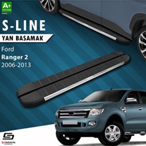 Ford Ranger 2 S-Line Krom Araca Özel Yan Basamak 193 cm 2006-2013
