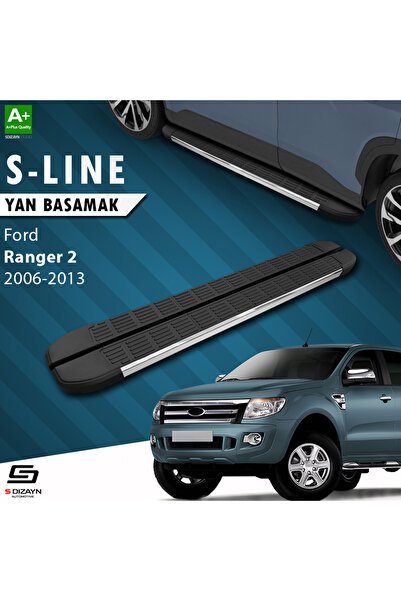 1_org_zoom-3105.jpg Ford Ranger 2 S-Line Krom Araca Özel Yan Basamak 193 cm 2006-2013 - Görsel 1
