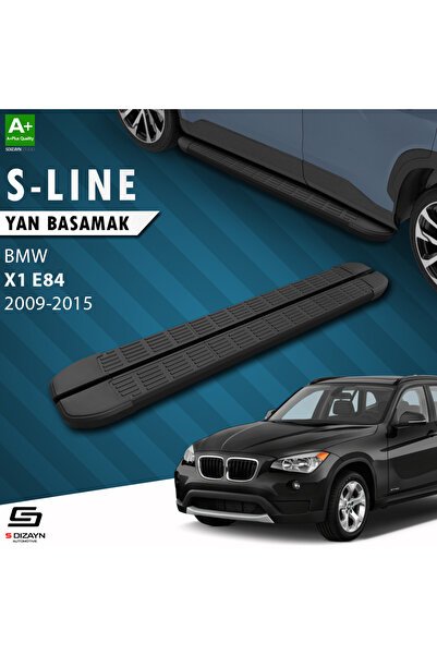 1_org_zoom-3109.jpg BMW X1 E84 S-Line Siyah Araca Özel Yan Basamak 183 cm 2009-2015 - Görsel 1