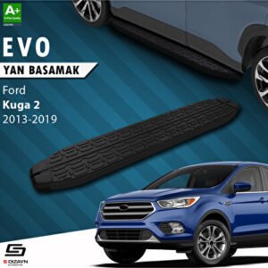 Ford Kuga 2 Evo Siyah Araca Özel Yan Basamak 183 cm 2013-2019