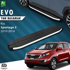 Kia Sportage 3 Evo Alüminyum Araca Özel Yan Basamak 173 cm 2010-2016