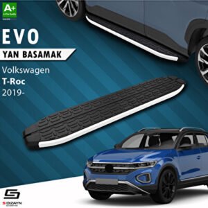 Volkswagen T-Roc Evo Alüminyum Araca Özel Yan Basamak 173 cm 2019-2025