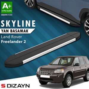Land Rover Freelander 2 Skyline Alüminyum Araca Özel Yan Basamak 173 cm 2006-2014