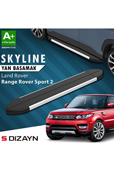 1_org_zoom-3144.jpg Land Rover Range Rover Sport 2 Skyline Alüminyum Araca Özel Yan Basamak 193 cm 2013-2022 - Görsel 1