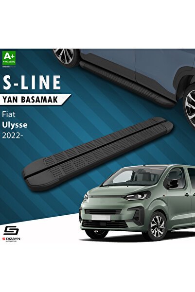 1_org_zoom-3153.jpg Fiat Ulysse Kısa Şase S-Line Siyah Araca Özel Yan Basamak 213 cm 2022 ve Üzeri - Görsel 1