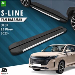DFSK E5 Phev S-Line Alüminyum Araca Özel Yan Basamak 193 cm 2023 ve Üzeri
