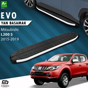 Mitsubishi L200 5 Evo Alüminyum Araca Özel Yan Basamak 193 cm 2015-2019