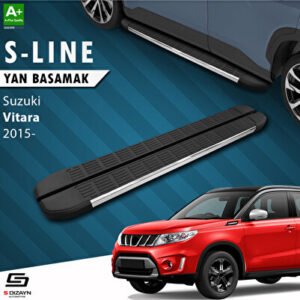 Suzuki Vitara 4 S-Line Krom Araca Özel Yan Basamak 163 cm 2015 ve Üzeri