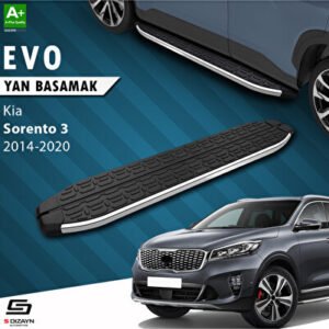Kia Sorento 3 Evo Krom Araca Özel Yan Basamak 183 cm 2014-2020