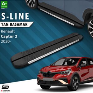 Renault Captur 2 S-Line Krom Araca Özel Yan Basamak 183 cm 2020 ve Üzeri
