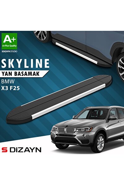 1_org_zoom-3274.jpg BMW X3 F25 Skyline Alüminyum Araca Özel Yan Basamak 193 cm 2010-2017 - Görsel 1
