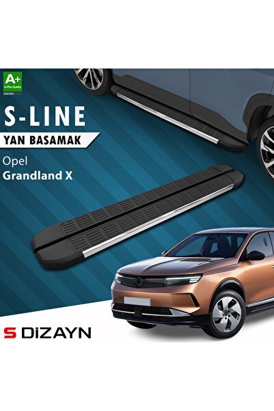 1_org_zoom-3276.jpg S-Dizayn Opel Grandland X 2 Hybrid Benzinli S-Line Krom Araca Özel Yan Basamak 193 cm 2024 ve Üzeri OP-G - Görsel 1