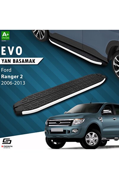 1_org_zoom-3304.jpg Ford Ranger 2 Evo Alüminyum Araca Özel Yan Basamak 193 cm 2006-2013 - Görsel 1