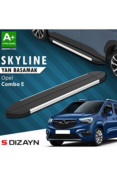 1_org_zoom-3309.jpg Opel Combo E Kısa Şase Skyline Alüminyum Araca Özel Yan Basamak 203 cm 2018 ve Üzeri - Görsel 1