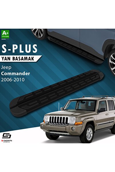 1_org_zoom-3328.jpg S-Dizayn Jeep Commander S-Plus Siyah Araca Özel Yan Basamak 173 cm 2006-2010 - Görsel 1