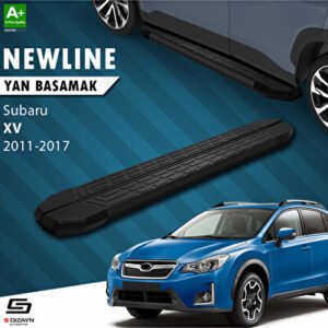 Subaru XV NewLine Siyah Araca Özel Yan Basamak 173 cm 2011-2017