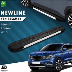 Renault Koleos 2 NewLine Alüminyum Araca Özel Yan Basamak 163 cm 2016 ve Üzeri