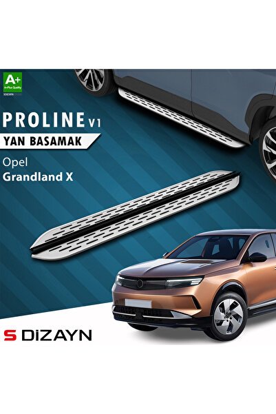 1_org_zoom-3347.jpg S-Dizayn Opel Grandland X 2 Elektrikli OEM Still Pro V1 Alüminyum Araca Özel Yan Basamak 193 cm 2024 ve Üzeri A+ K - Görsel 1