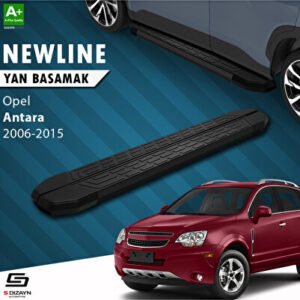 Opel Antara NewLine Siyah Araca Özel Yan Basamak 183 cm 2006-2015