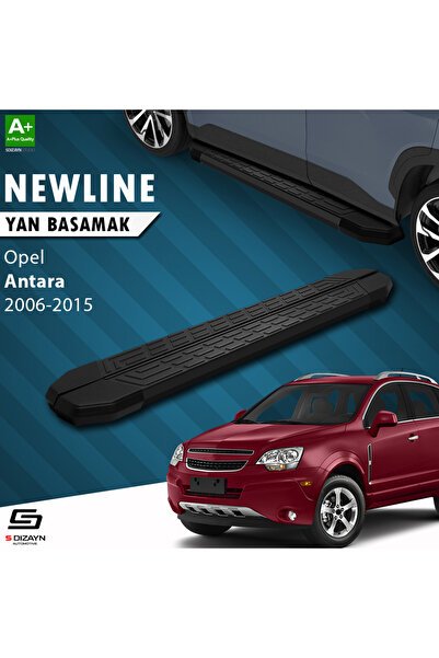 1_org_zoom-3350.jpg Opel Antara NewLine Siyah Araca Özel Yan Basamak 183 cm 2006-2015 - Görsel 1