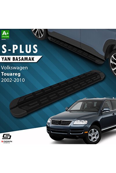 1_org_zoom-3361.jpg S-Dizayn Volkswagen Touareg S-Plus Siyah Araca Özel Yan Basamak 193 cm 2002-2010 - Görsel 1