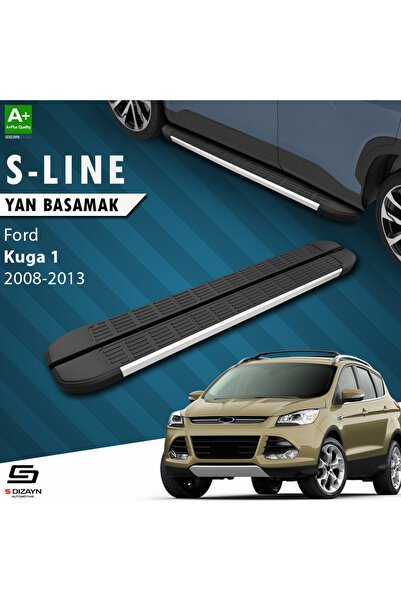 1_org_zoom-3375.jpg Ford Kuga 1 S-Line Alüminyum Araca Özel Yan Basamak 183 cm 2008-2012 - Görsel 1