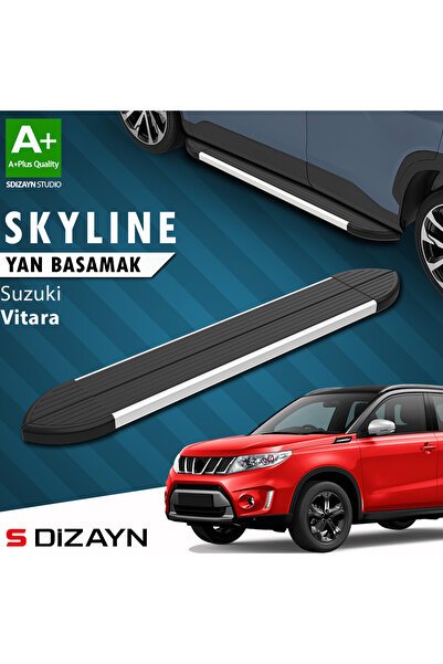 1_org_zoom-3397.jpg Suzuki Vitara 4 Skyline Alüminyum Araca Özel Yan Basamak 163 cm 2015 ve Üzeri - Görsel 1