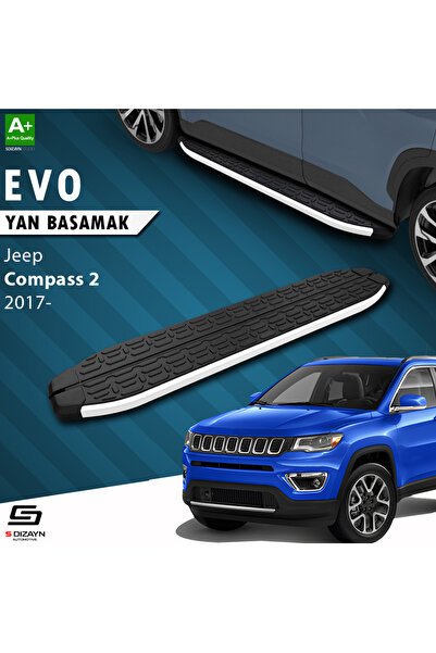 1_org_zoom-3398.jpg Jeep Compass 2 Evo Alüminyum Araca Özel Yan Basamak 173 cm 2017 ve Üzeri - Görsel 1