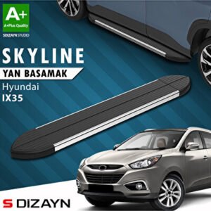 Hyundai IX-35 Skyline Krom Araca Özel Yan Basamak 173 cm 2010-2015