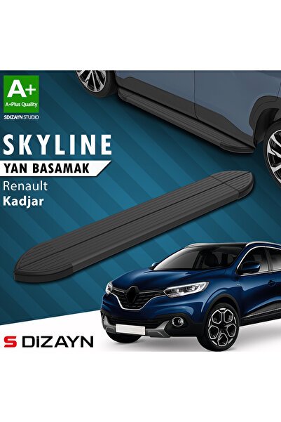 1_org_zoom-341.jpg Renault Kadjar Skyline Siyah Araca Özel Yan Basamak 173 cm 2015-2022 - Görsel 1