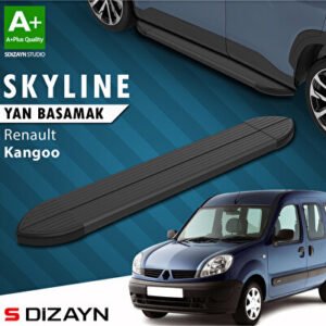 Renault Kangoo Skyline Siyah Araca Özel Yan Basamak 183 cm 1998-2007