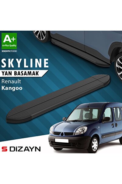1_org_zoom-3417.jpg Renault Kangoo Skyline Siyah Araca Özel Yan Basamak 183 cm 1998-2007 - Görsel 1