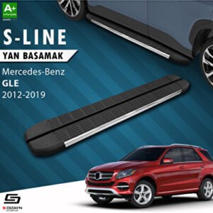 Mercedes GLE W166 S-Line Krom Araca Özel Yan Basamak 193 cm 2012-2019