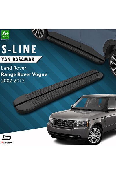 1_org_zoom-3426.jpg Land Rover Range Rover Vogue 2 S-Line Siyah Araca Özel Yan Basamak 183 cm 2002-2012 - Görsel 1