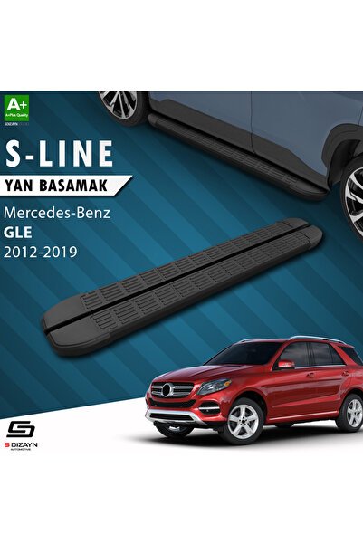 1_org_zoom-3433.jpg Mercedes GLE W166 S-Line Siyah Araca Özel Yan Basamak 193 cm 2012-2019 - Görsel 1