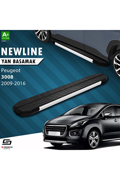 1_org_zoom-3436.jpg Peugeot 3008 NewLine Alüminyum Araca Özel Yan Basamak 183 cm 2009-2016 - Görsel 1