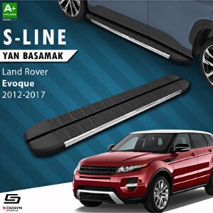 Land Rover Range Rover Evoque S-Line Krom Araca Özel Yan Basamak 173 cm 2012-2017