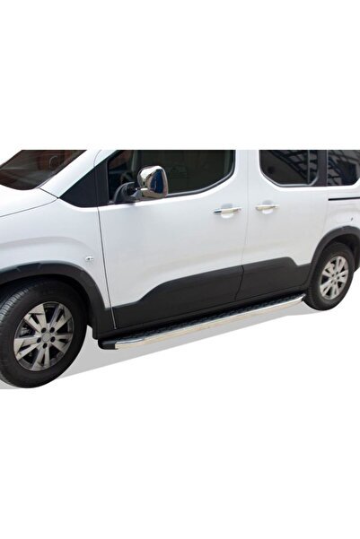1_org_zoom-3452.jpg Peugeot Rifter Blackline Araca Özel Yan Basamak Krom Kısa Şase 2019 ve Sonrası - Görsel 1