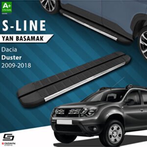 Dacia Duster S-Line Krom Araca Özel Yan Basamak 173 cm 2009-2018