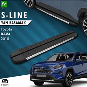 Toyota RAV 4 5 S-Line Krom Araca Özel Yan Basamak 173 cm 2018 ve Üzeri