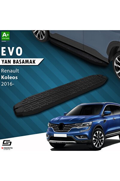 1_org_zoom-3490.jpg Renault Koleos 2 Evo Siyah Araca Özel Yan Basamak 163 cm 2016 ve Üzeri - Görsel 1