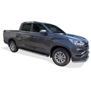 SsangYong Musso Blackline Araca Özel Yan Basamak Krom 2018 ve Sonrası